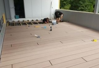 houten terras aanleggen, terrasplanken